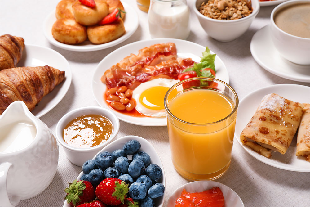 Buffet-Breakfast - Breakfast | Sunville House Bed & Breakfast